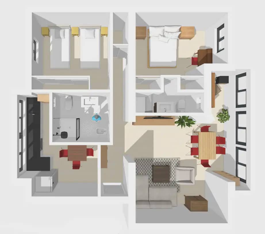 2 quarto Apartamento para venda em Madrid cidade - 540 000 € (Ref: 9750933)