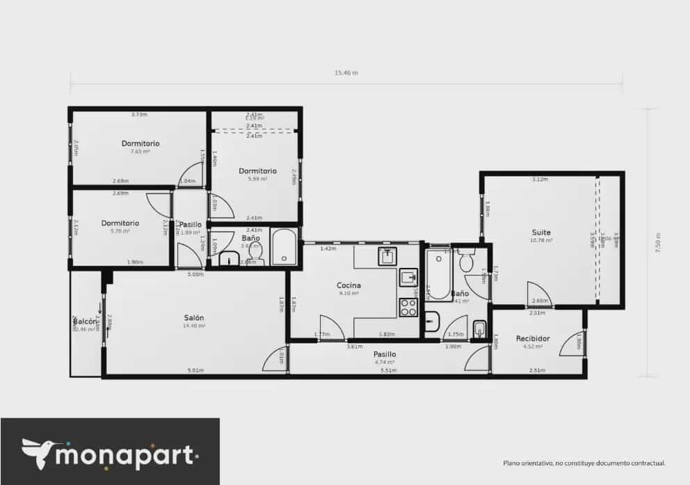 4 soveværelse Lejlighed til salg i Valencia by - € 280.000 (Ref: 9758163)