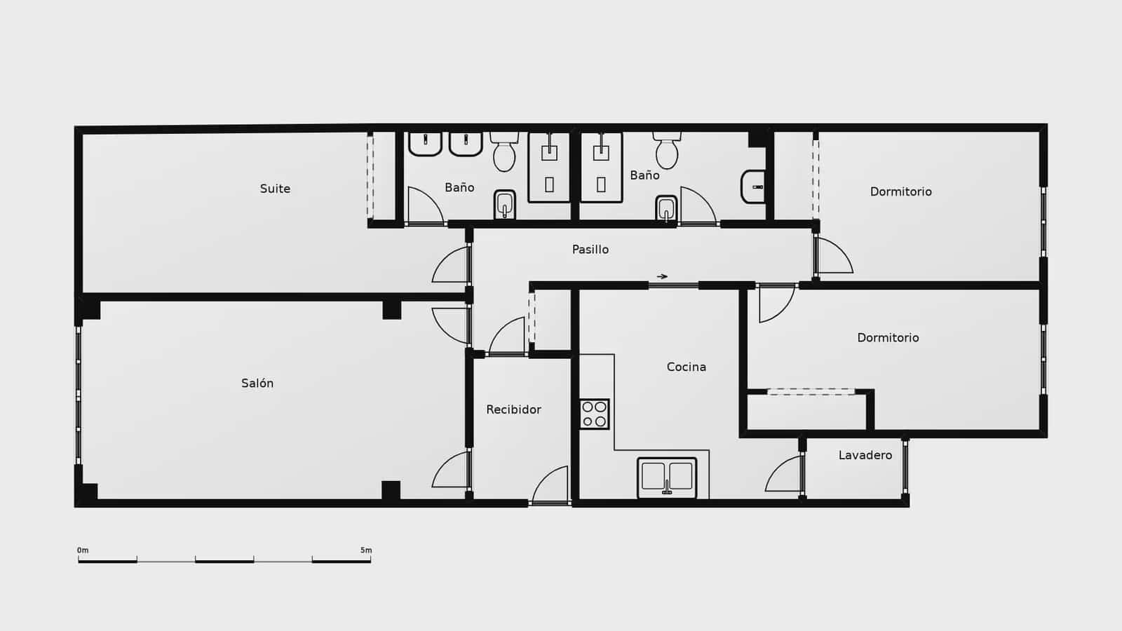 3 slaapkamer Flat te koop in Valencia stad met garage - € 589.700 (Ref: 9761517)
