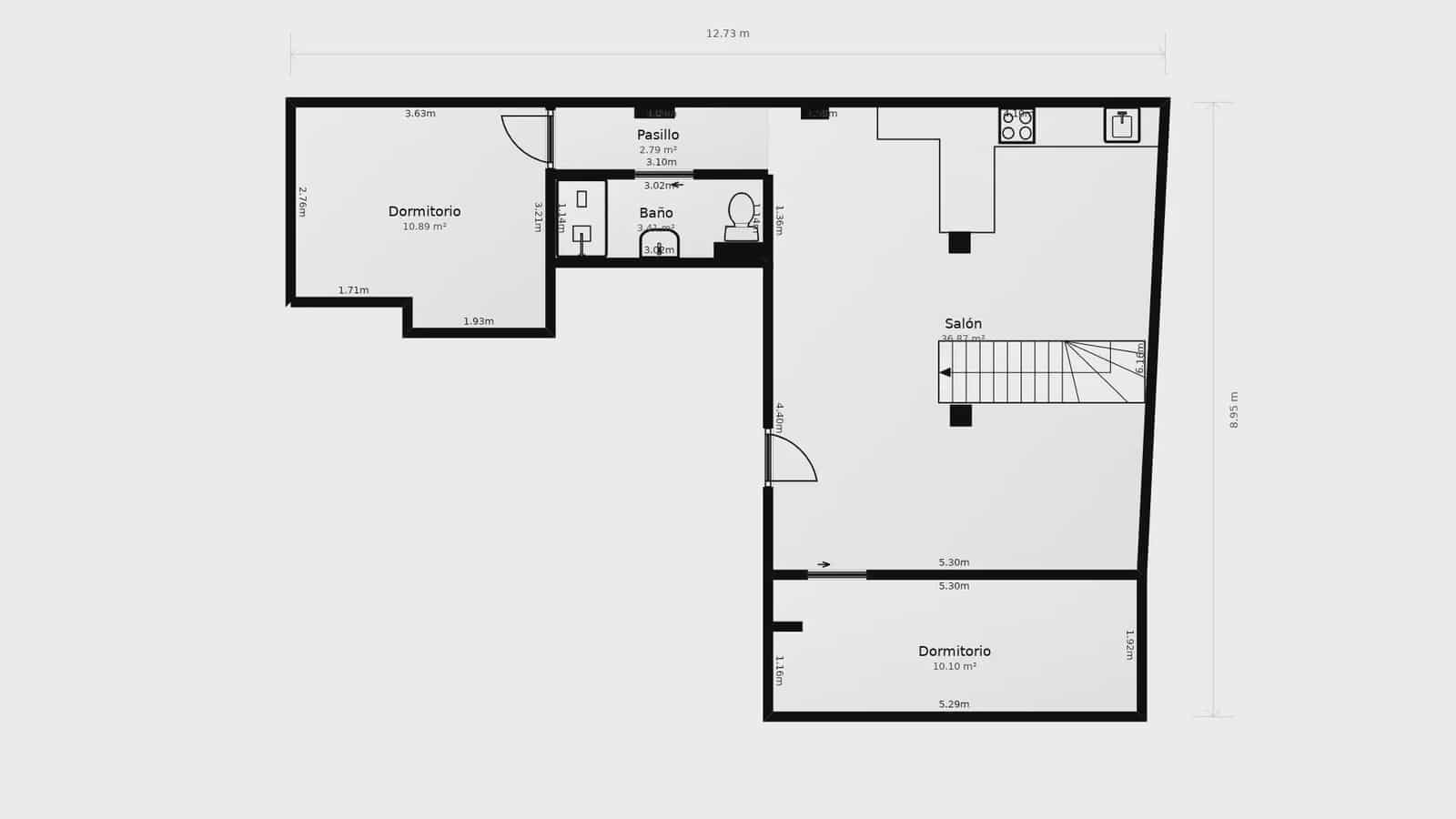 4 sovrum Lägenhet till salu i Barcelona stad - 389 000 € (Ref: 9781412)