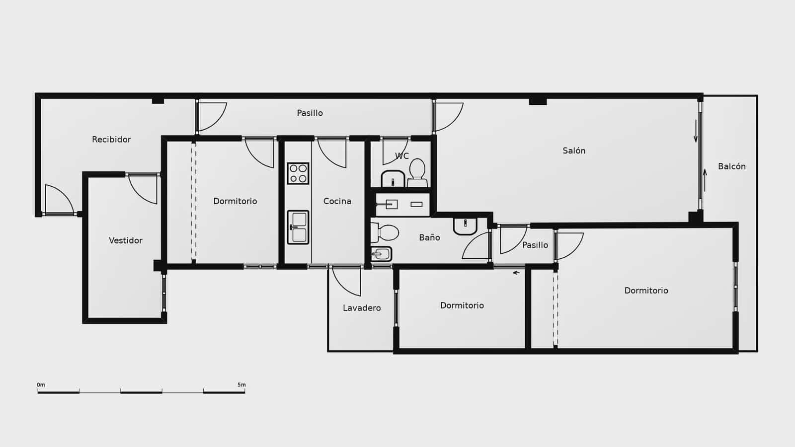 4 sypialnia Mieszkanie na sprzedaż w Miasto Barcelona - 575 000 € (Ref: 9793496)