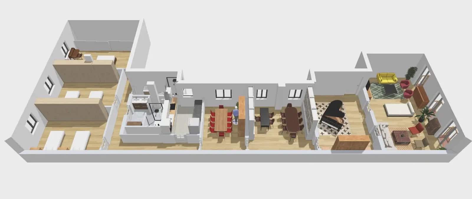 4 chambre Appartement à vendre à Madrid ville - 1 950 000 € (Ref: 9797997)