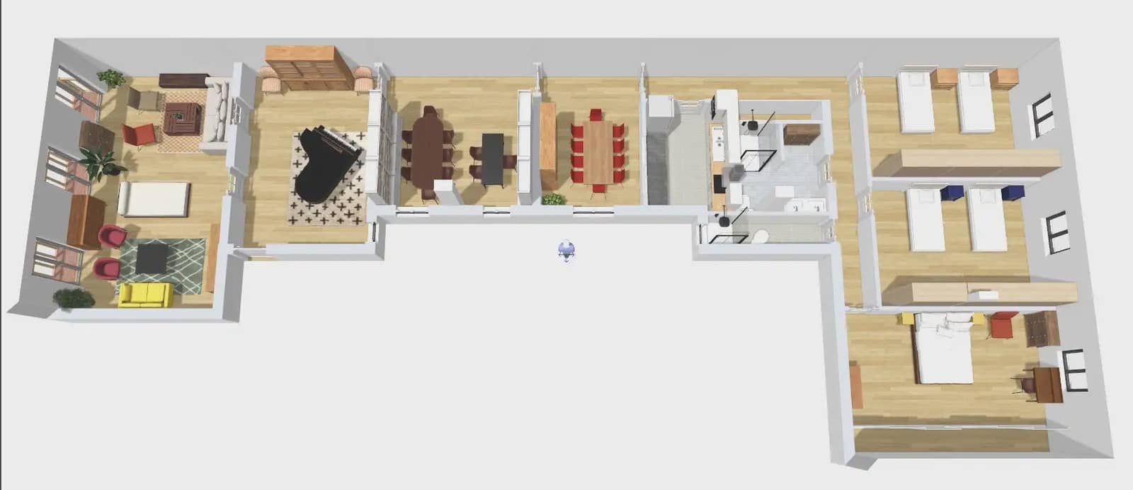 4 chambre Appartement à vendre à Madrid ville - 1 950 000 € (Ref: 9797997)