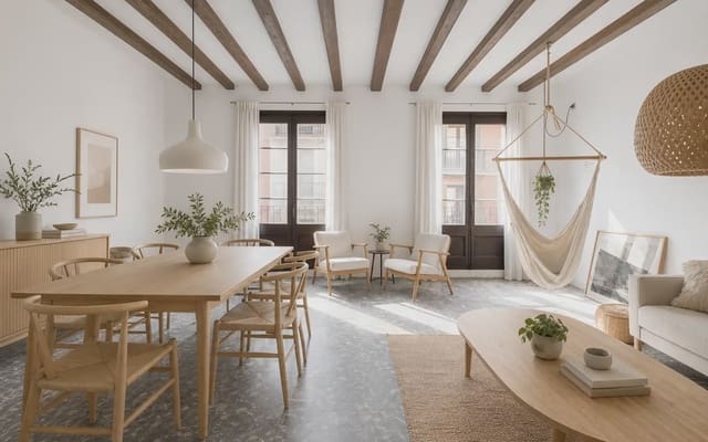 4 chambre Appartement à vendre à El Barri Gòtic, Barcelone ville - 475 000 € (Ref: 9805272)