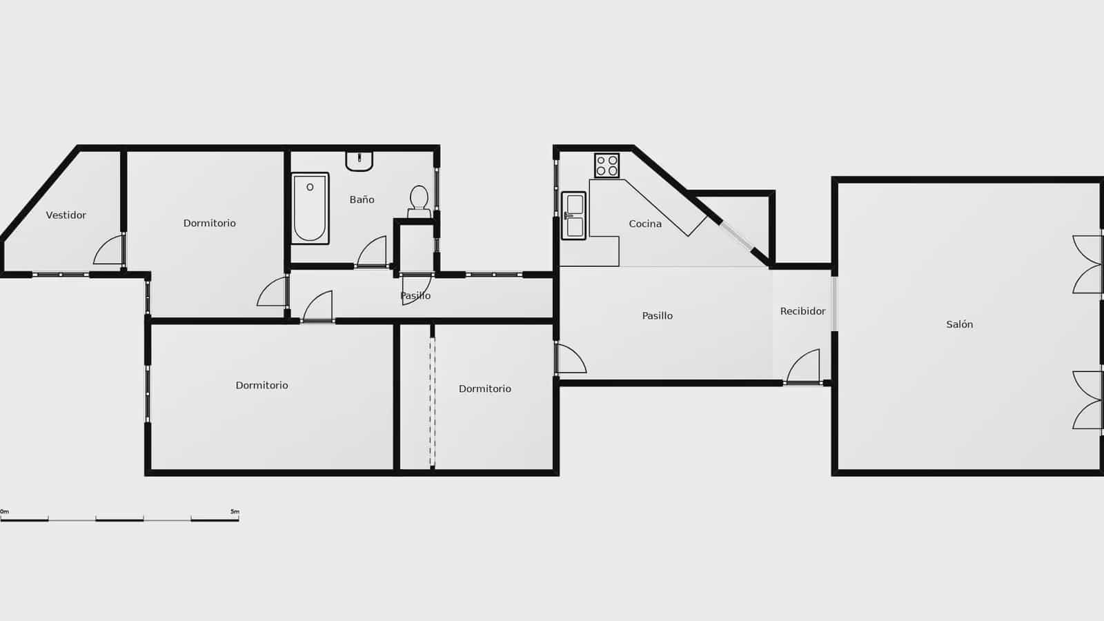 4 quarto Apartamento para venda em Barcelona cidade - 475 000 € (Ref: 9805272)
