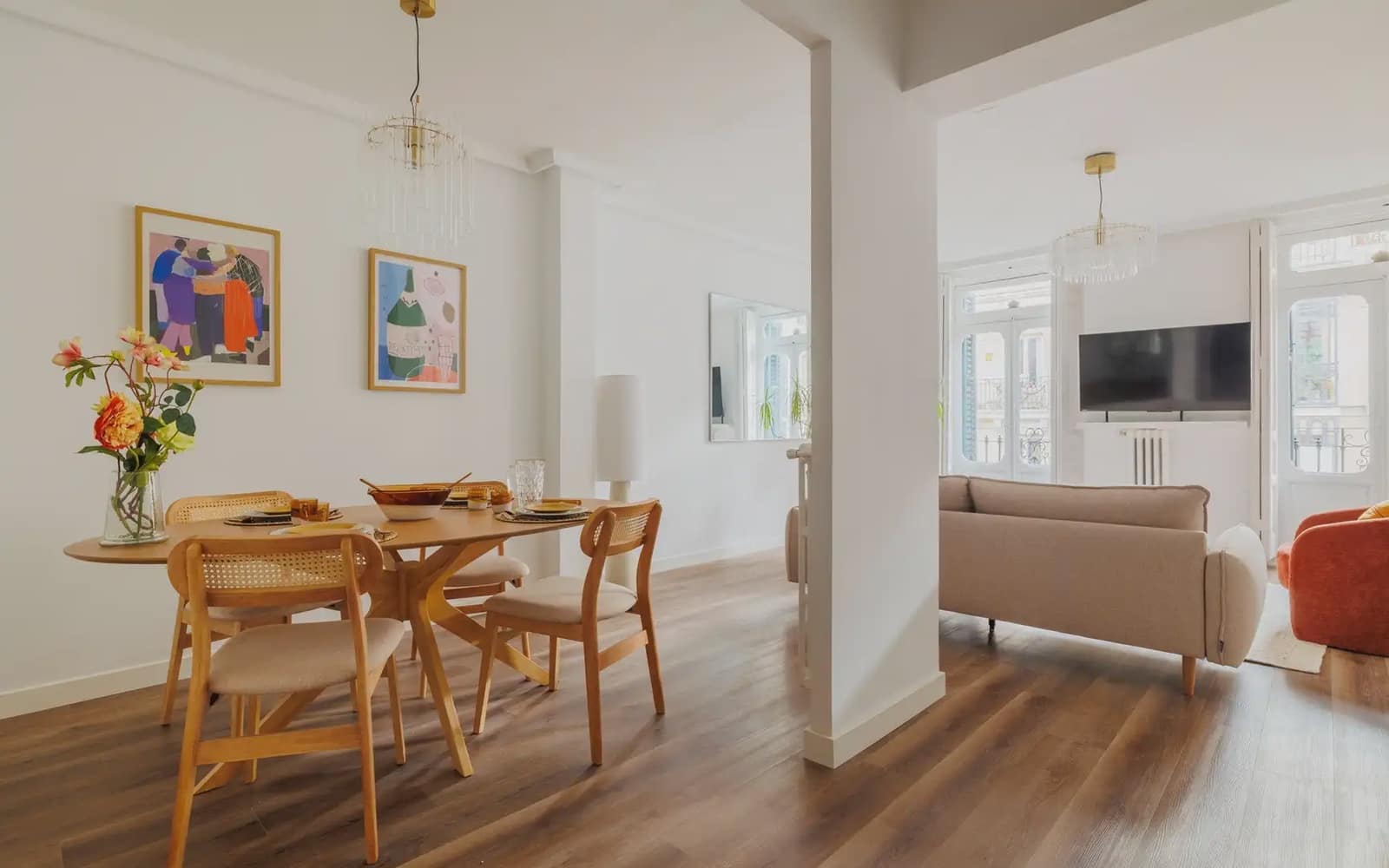 2 Zimmer Wohnung zu vermieten in Madrid Stadt - 4.000 € (Ref: 9827530)