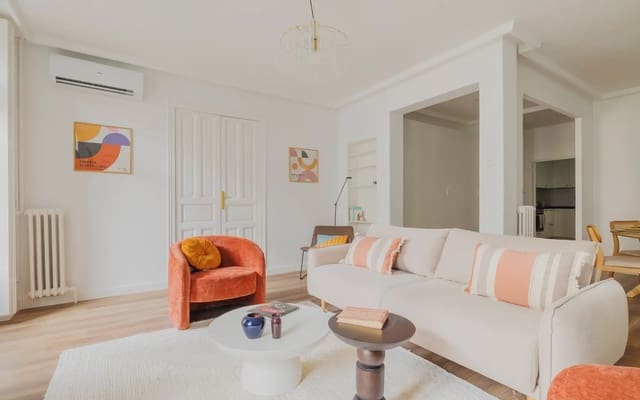 2 Zimmer Wohnung zu vermieten in Recoletos, Madrid Stadt - 4.000 € (Ref: 9827530)