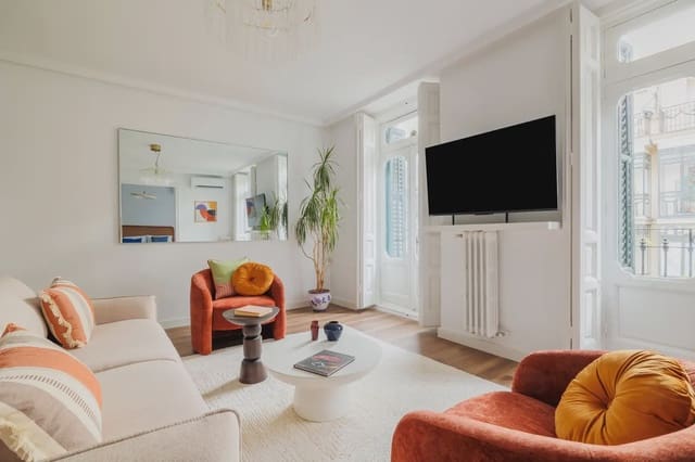 2 Zimmer Wohnung zu vermieten in Recoletos, Madrid Stadt - 4.000 € (Ref: 9827530)