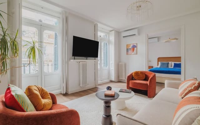 2 Zimmer Wohnung zu vermieten in Recoletos, Madrid Stadt - 4.000 € (Ref: 9827530)