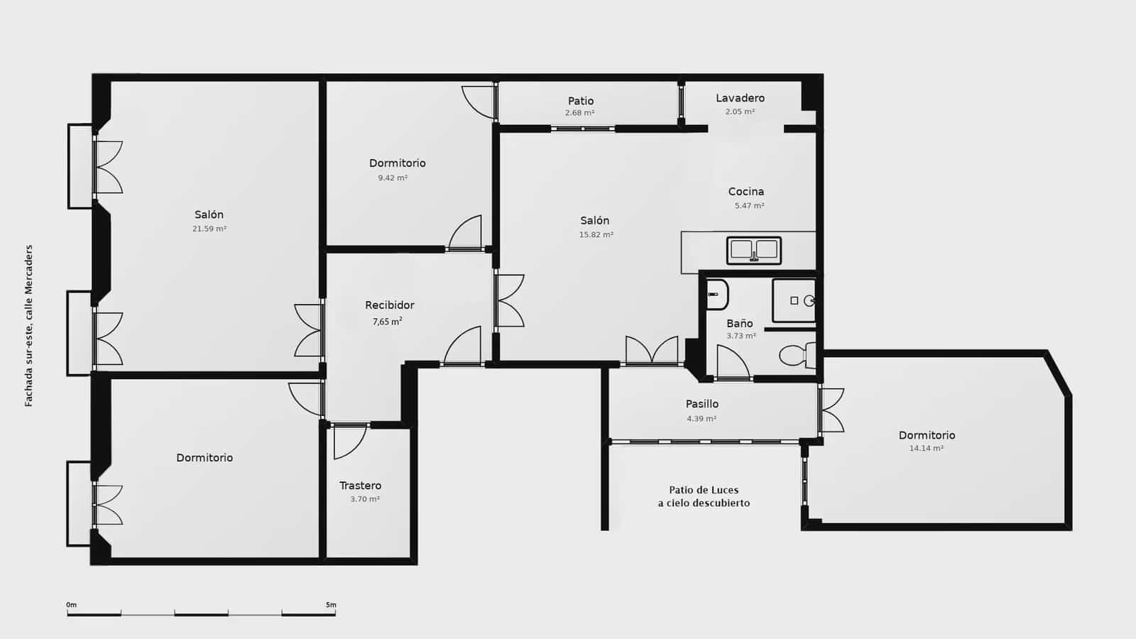 3 soveværelse Penthouse til salg i Girona by - € 390.000 (Ref: 9854527)