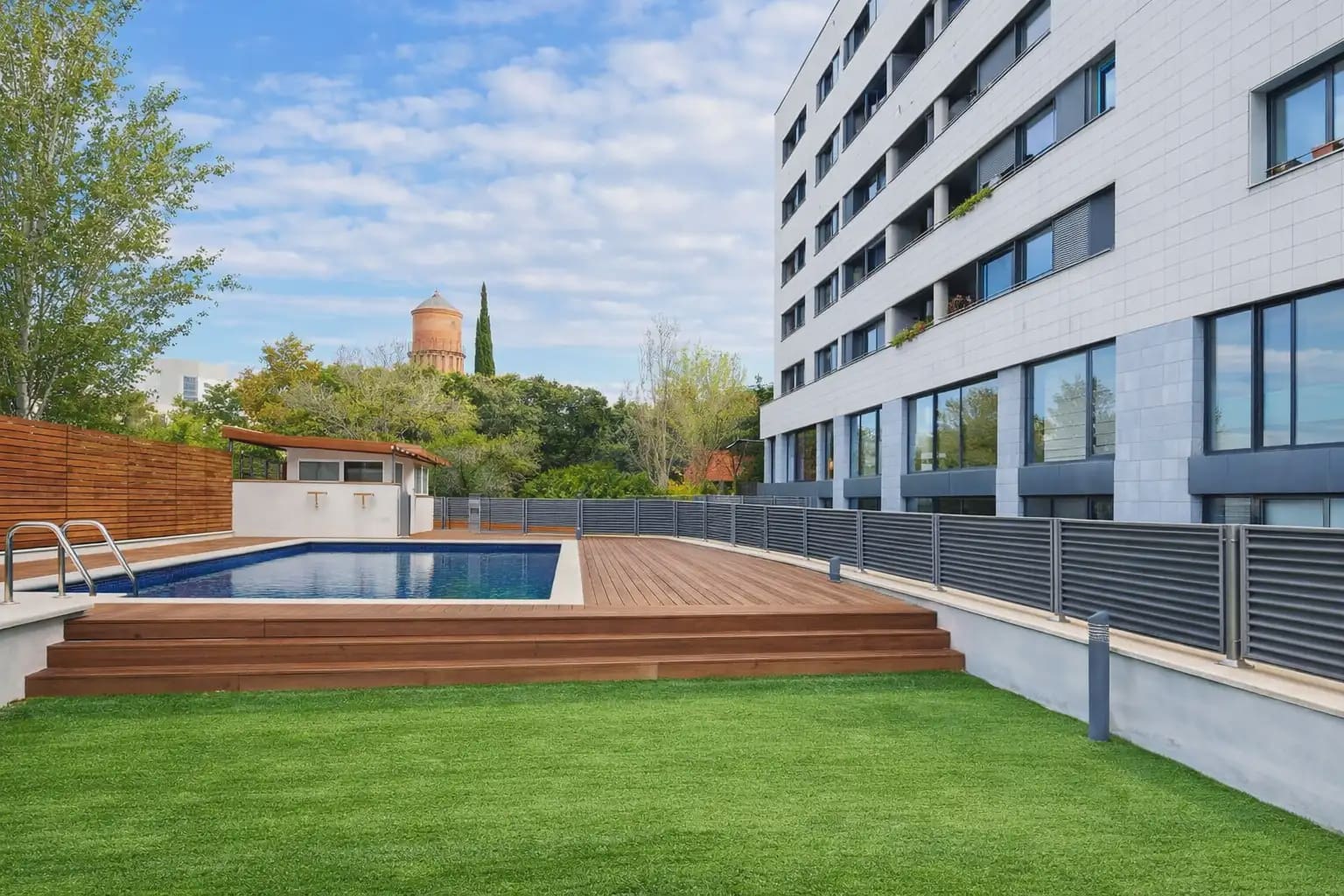 Piso de 2 habitaciones en Barcelona ciudad en alquiler con piscina garaje - 1.991 € (Ref: 9872427)