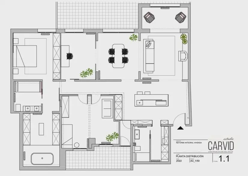 4 camera da letto Appartamento in vendita in Barcelona citta con garage - 1.695.000 € (Rif: 9890629)
