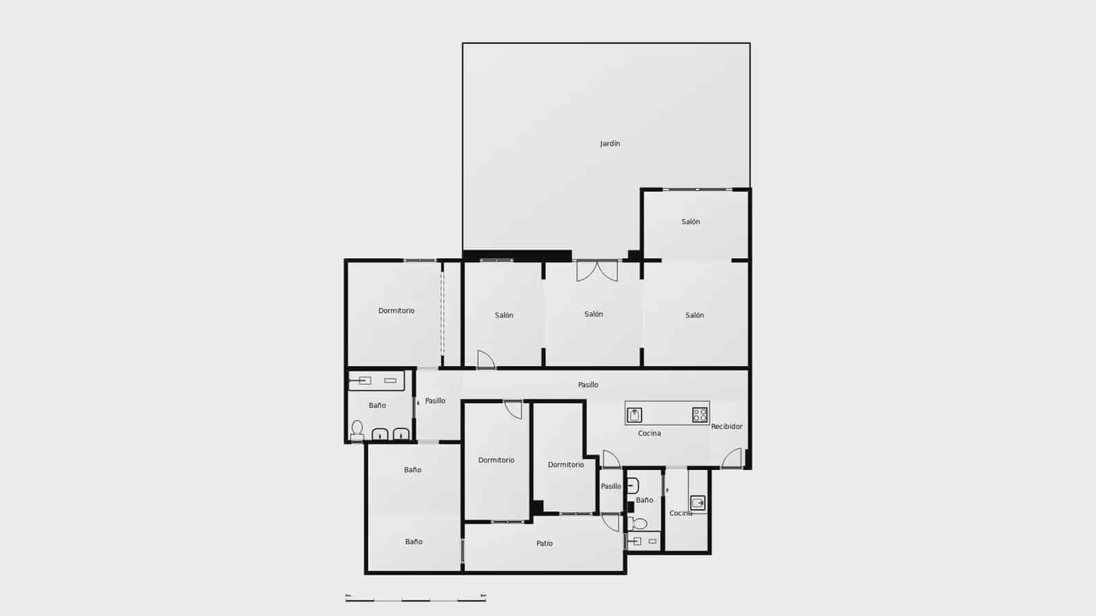 Piso de 3 habitaciones en Barcelona ciudad en venta - 1.395.000 € (Ref: 9890629)