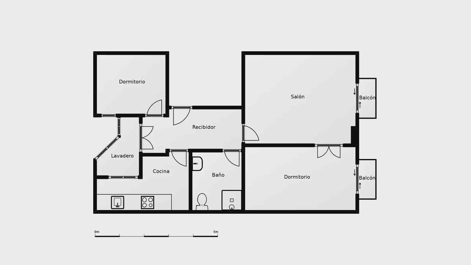2 chambre Appartement à vendre à Reus - 130 000 € (Ref: 9902483)