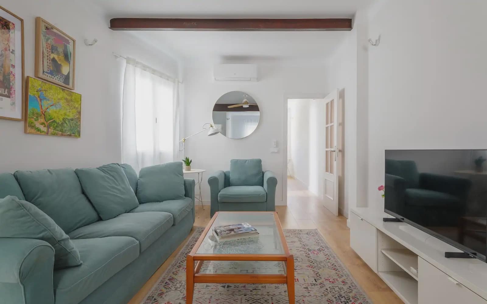 Appartement de 2 chambres à louer à Madrid ville - 2 100 € (Ref: 9919104)