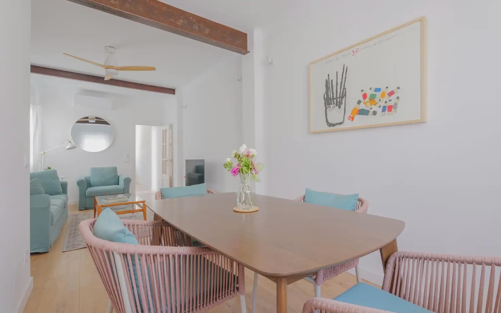 Appartement de 2 chambres à louer à Madrid ville - 2 100 € (Ref: 9919104)