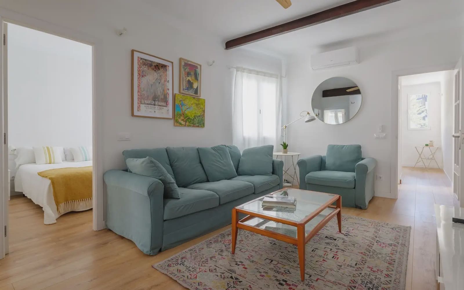 Appartement de 2 chambres à louer à Madrid ville - 2 100 € (Ref: 9919104)