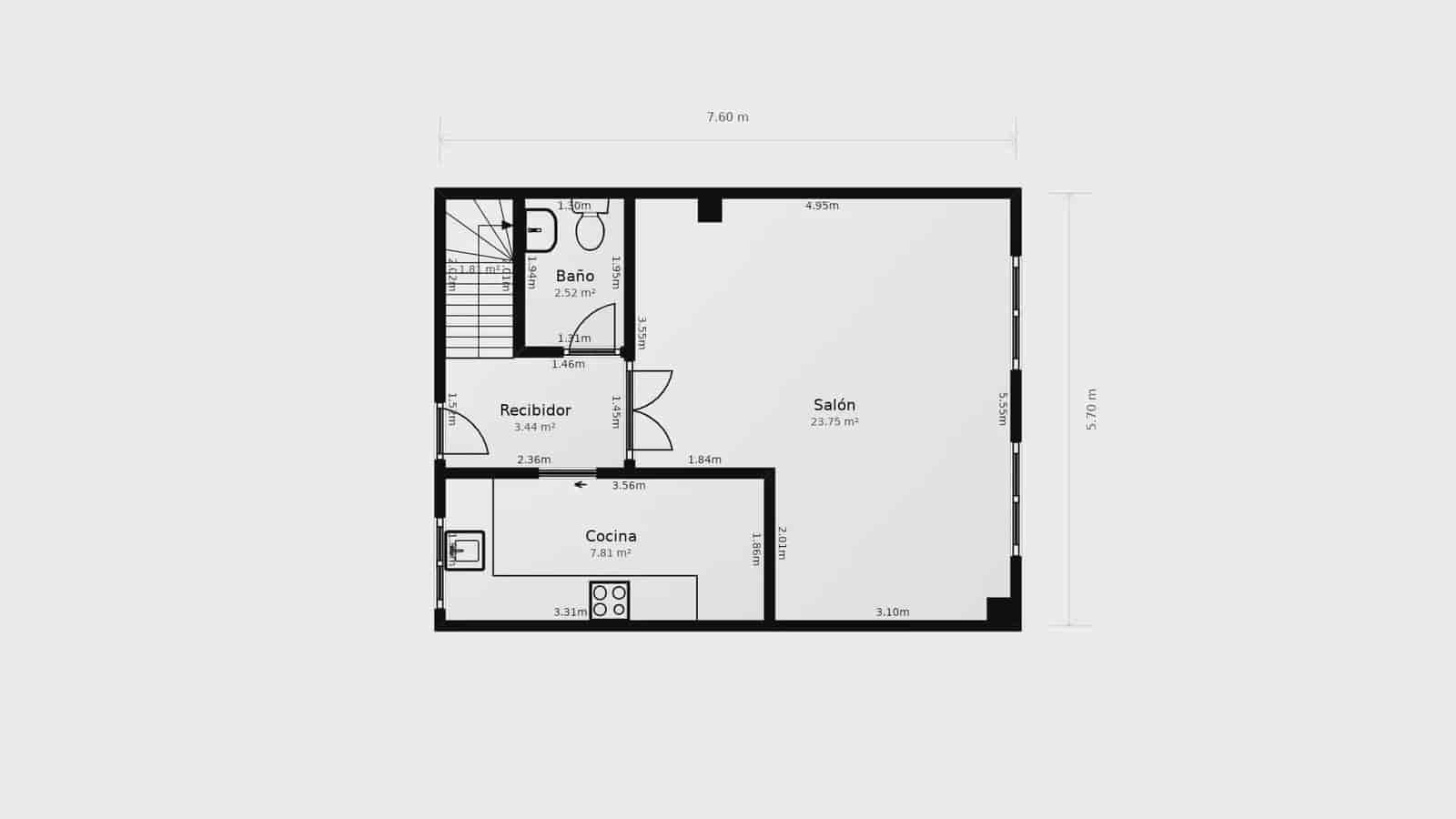 3 soverom Leilighet til salgs i Barcelona by - € 599 000 (Ref: 9919105)