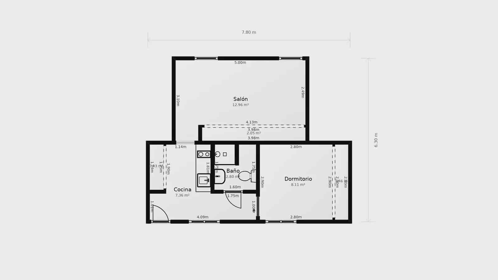 1 bedroom Flat for rent in Madrid city - € 1,850 (Ref: 9928168)