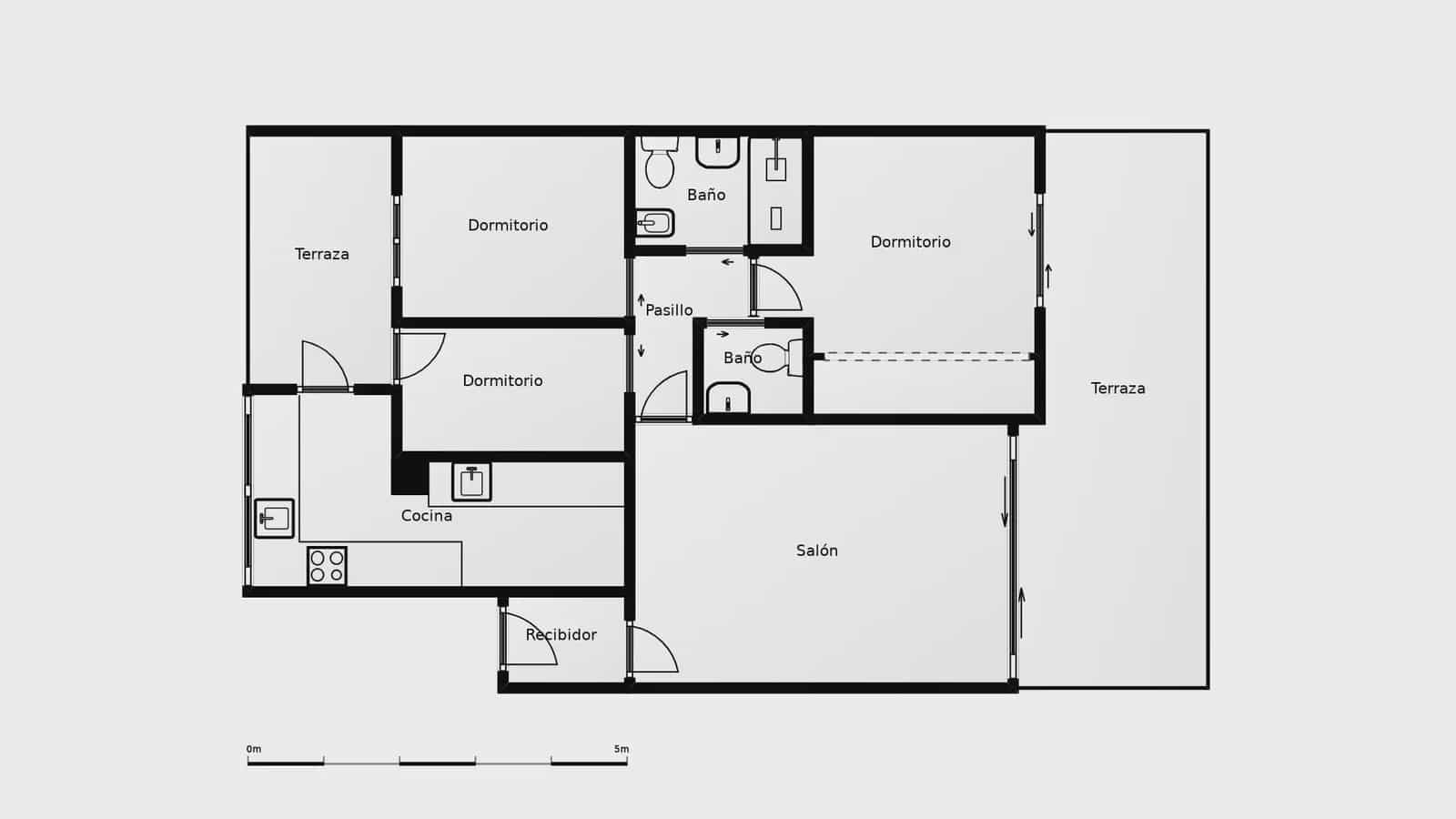 3 slaapkamer Flat te koop in Castelldefels met zwembad garage - € 545.000 (Ref: 9950766)