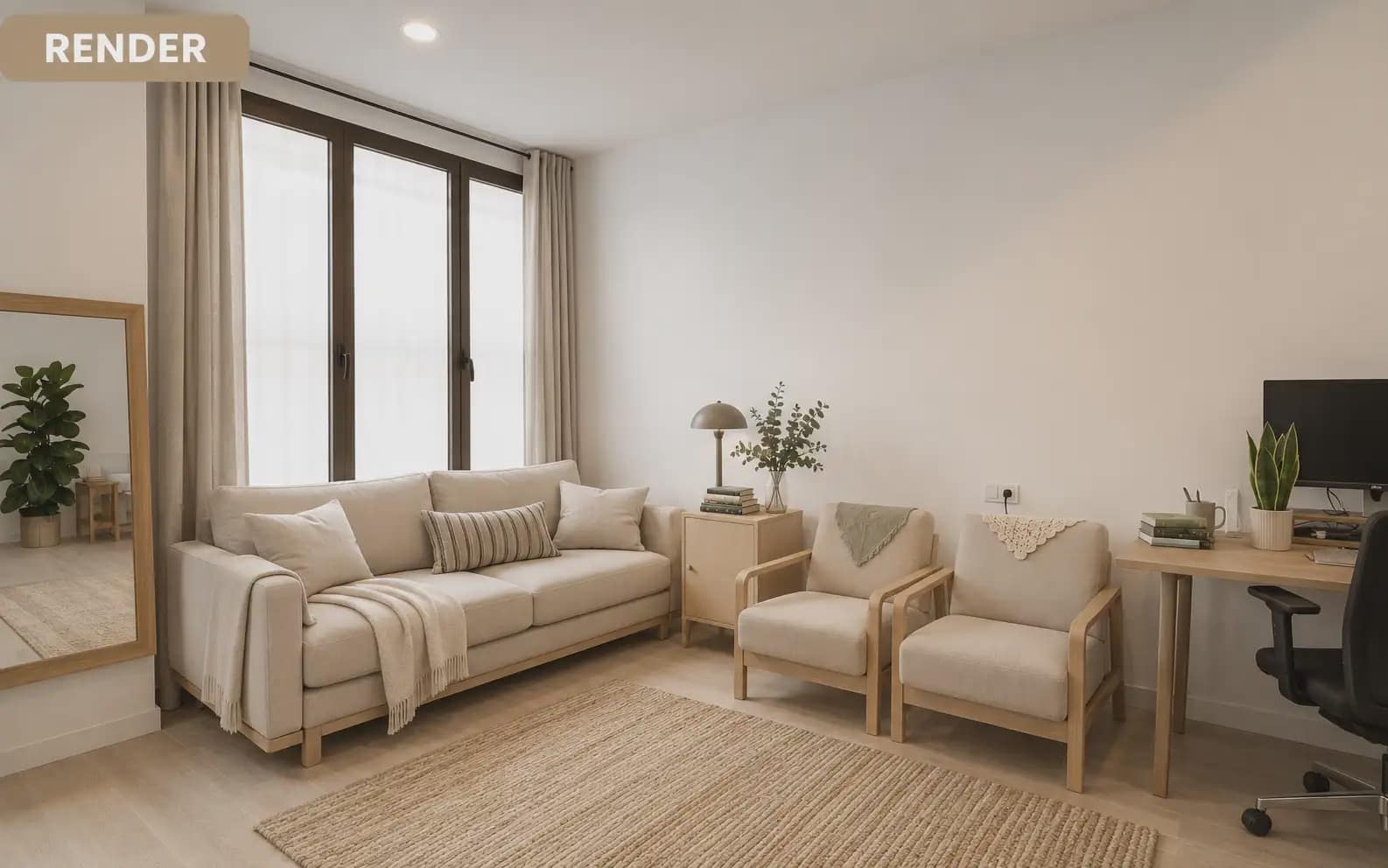 1 camera da letto Monolocale in vendita in Reus - 100.000 € (Rif: 9950767)