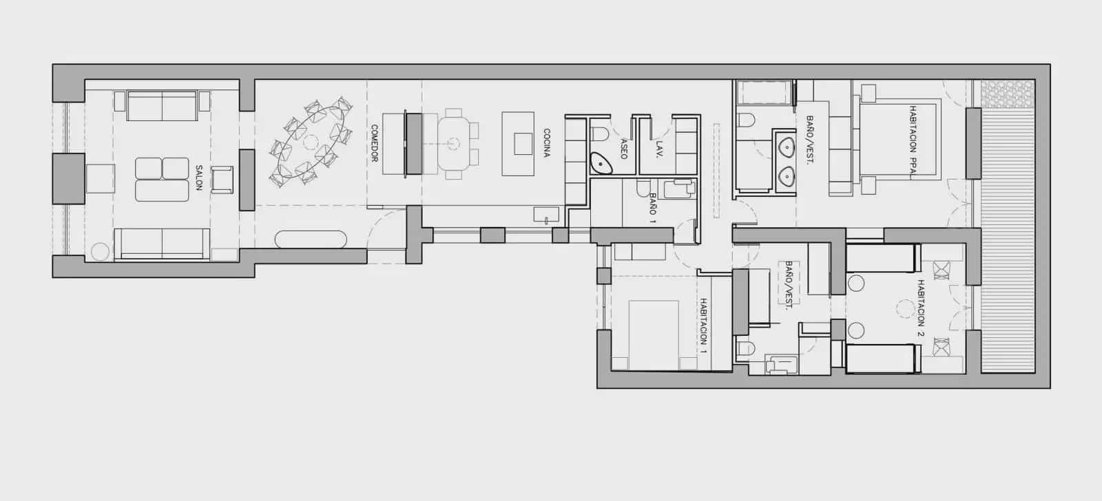 3 soverom Leilighet til salgs i Madrid by - € 423 500 (Ref: 9956551)