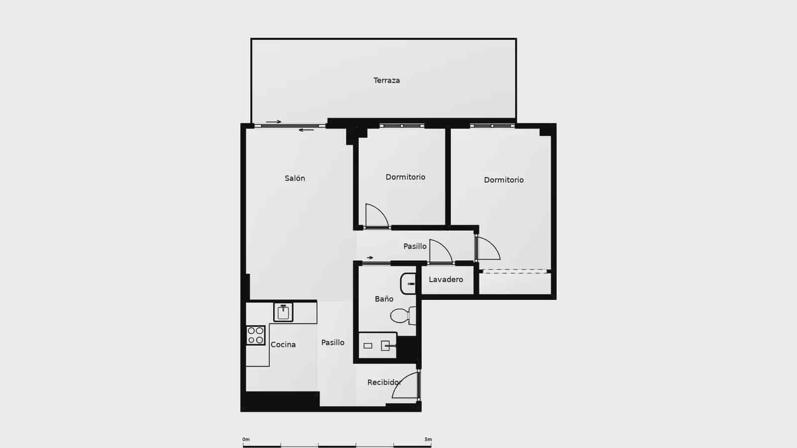 2 slaapkamer Flat te koop in L'Hospitalet de Llobregat met zwembad garage - € 539.000 (Ref: 9958931)