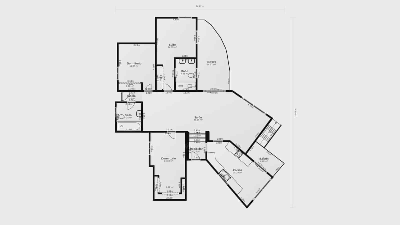 3 soverom Villa til salgs i Salobrena med svømmebasseng garasje - € 705 000 (Ref: 9972305)