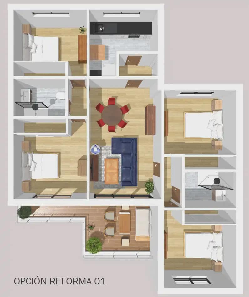 4 soveværelse Lejlighed til salg i Hoyo de Manzanares med garage - € 390.000 (Ref: 9977662)