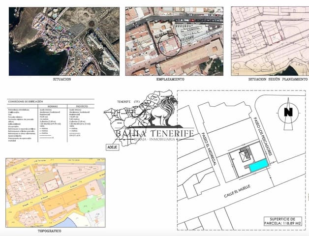 Undeveloped Land for sale in La Caleta Adeje, Adeje - € 2,100,000 (Ref: 8553761)