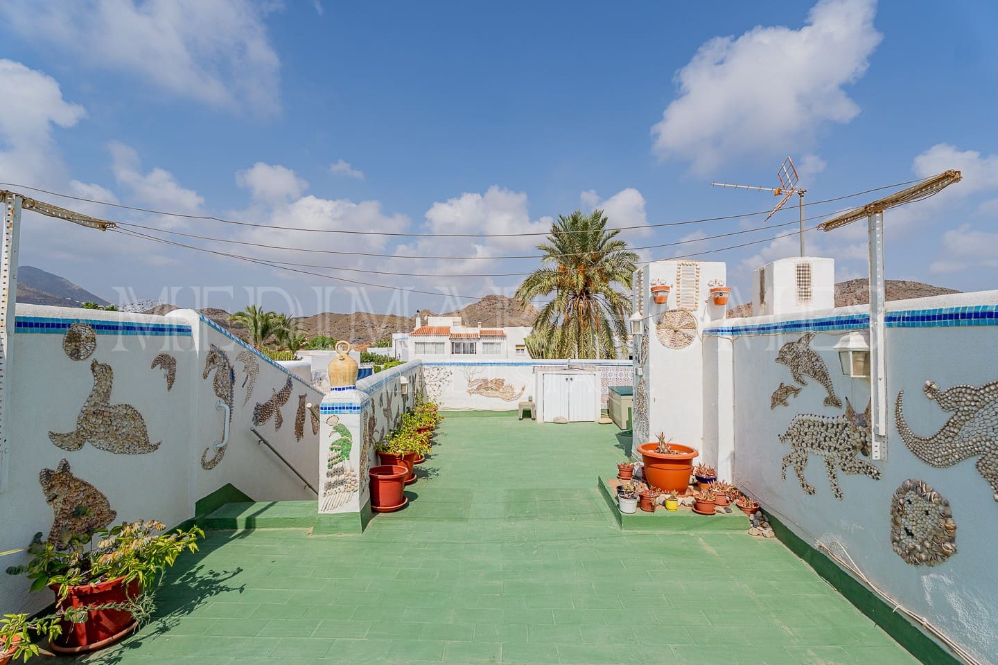 2 sovrum Hus till salu i Mojacar med pool garage - 259 950 € (Ref: 10029559)