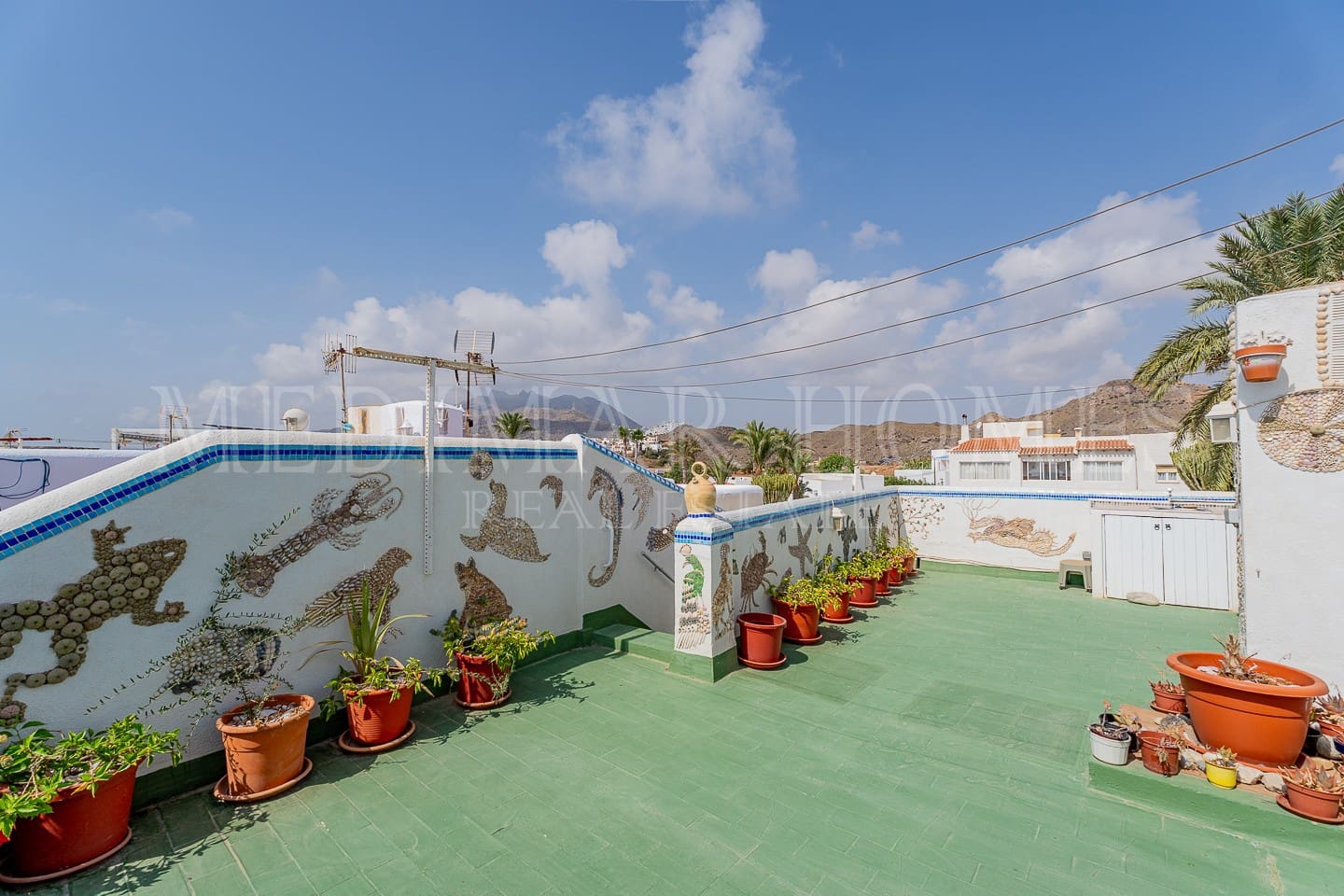 2 sovrum Hus till salu i Mojacar med pool garage - 259 950 € (Ref: 10029559)