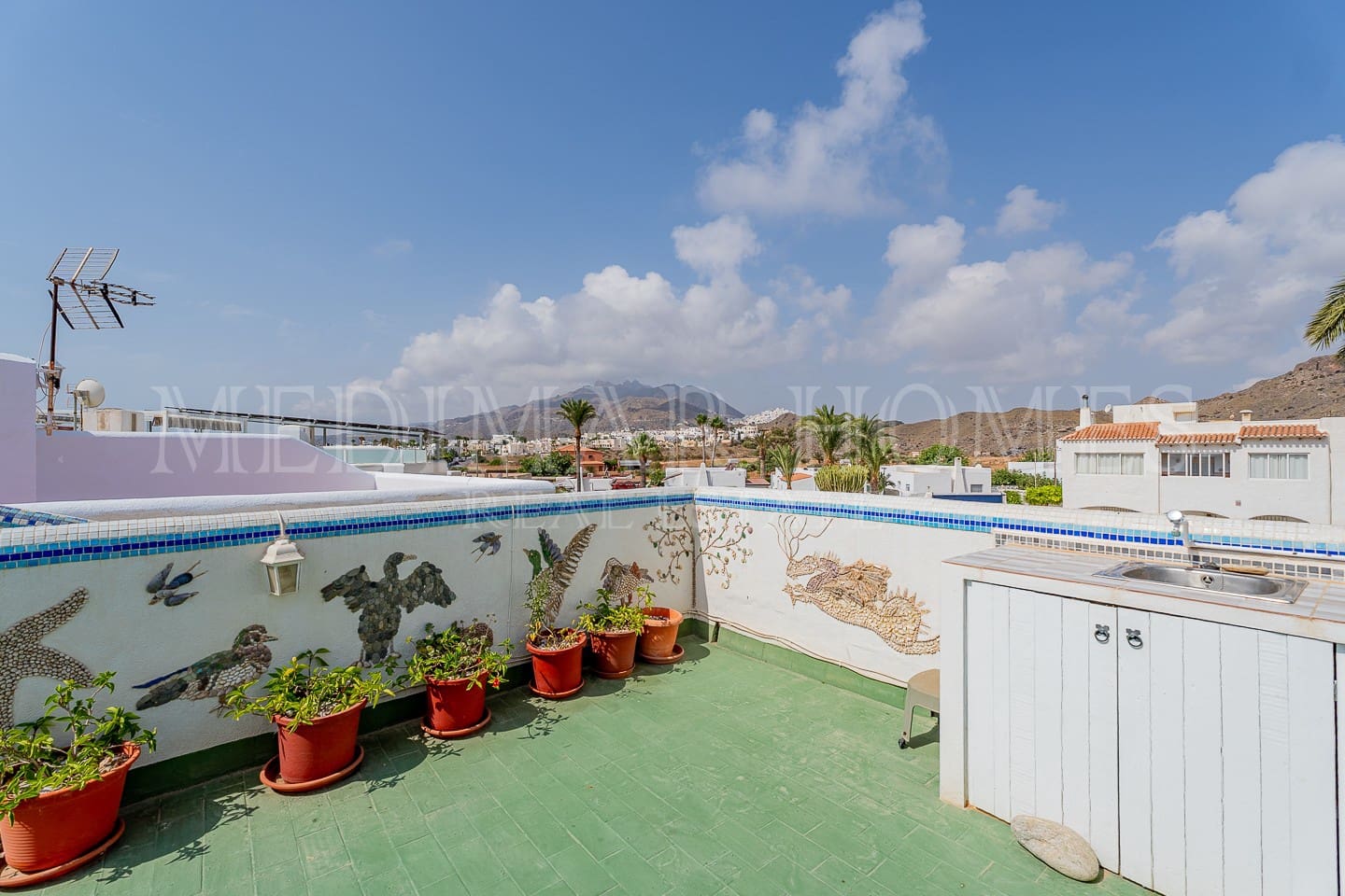 2 sovrum Hus till salu i Mojacar med pool garage - 259 950 € (Ref: 10029559)
