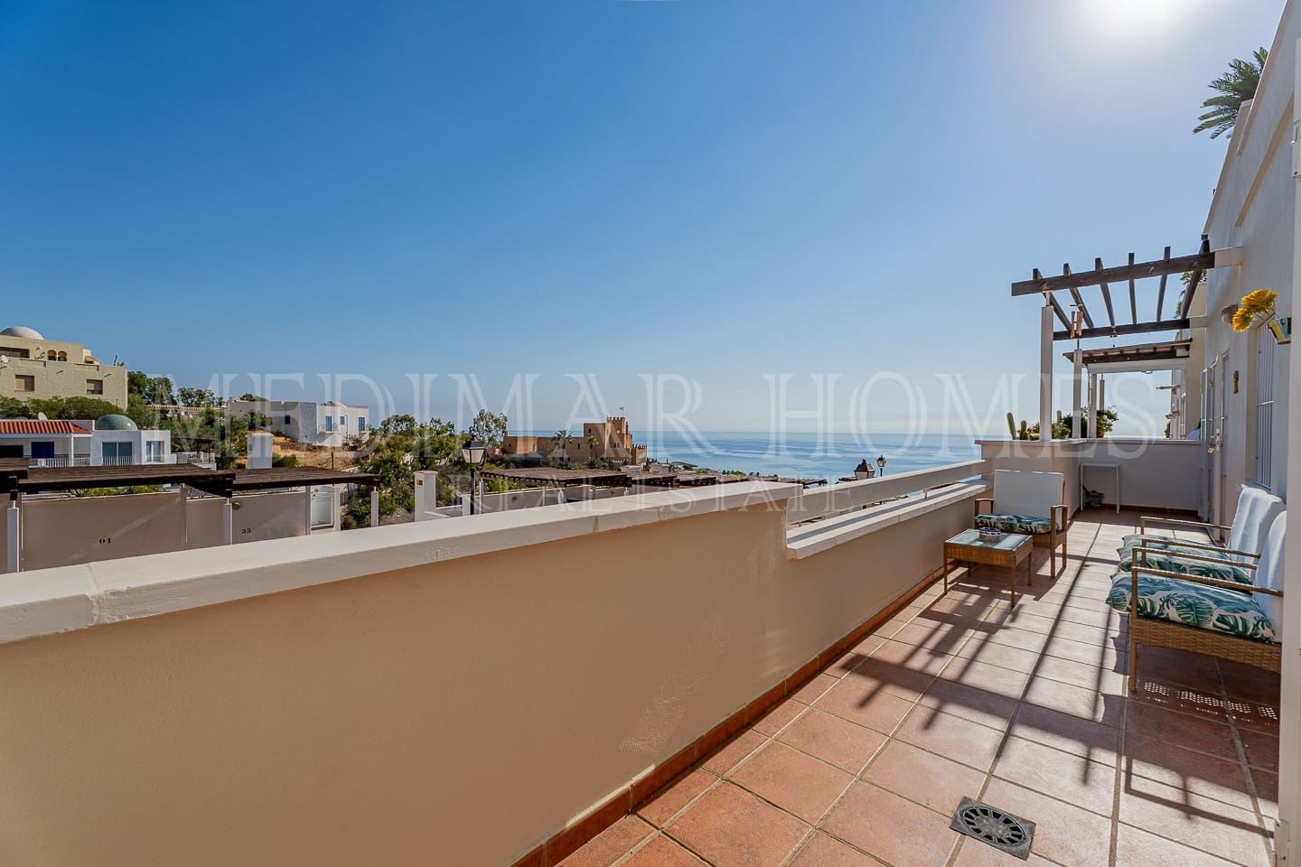 3 makuuhuone Huoneisto myytävänä paikassa Mojacar mukana uima-altaan 
autotalli - 295 000 € (Ref: 10140493)