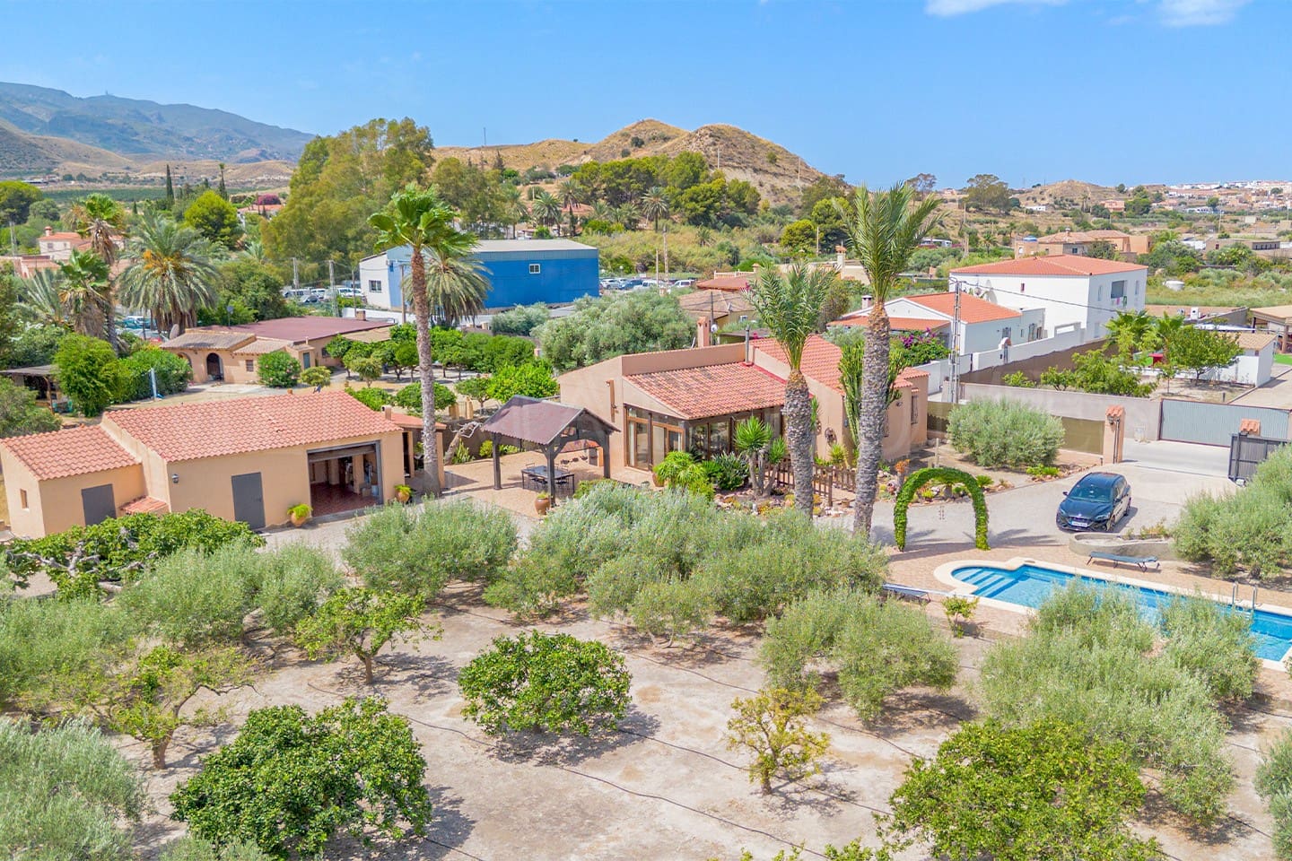 3 soveværelse Villa til salg i Mojacar med swimmingpool garage - € 398.000 (Ref: 9145778)