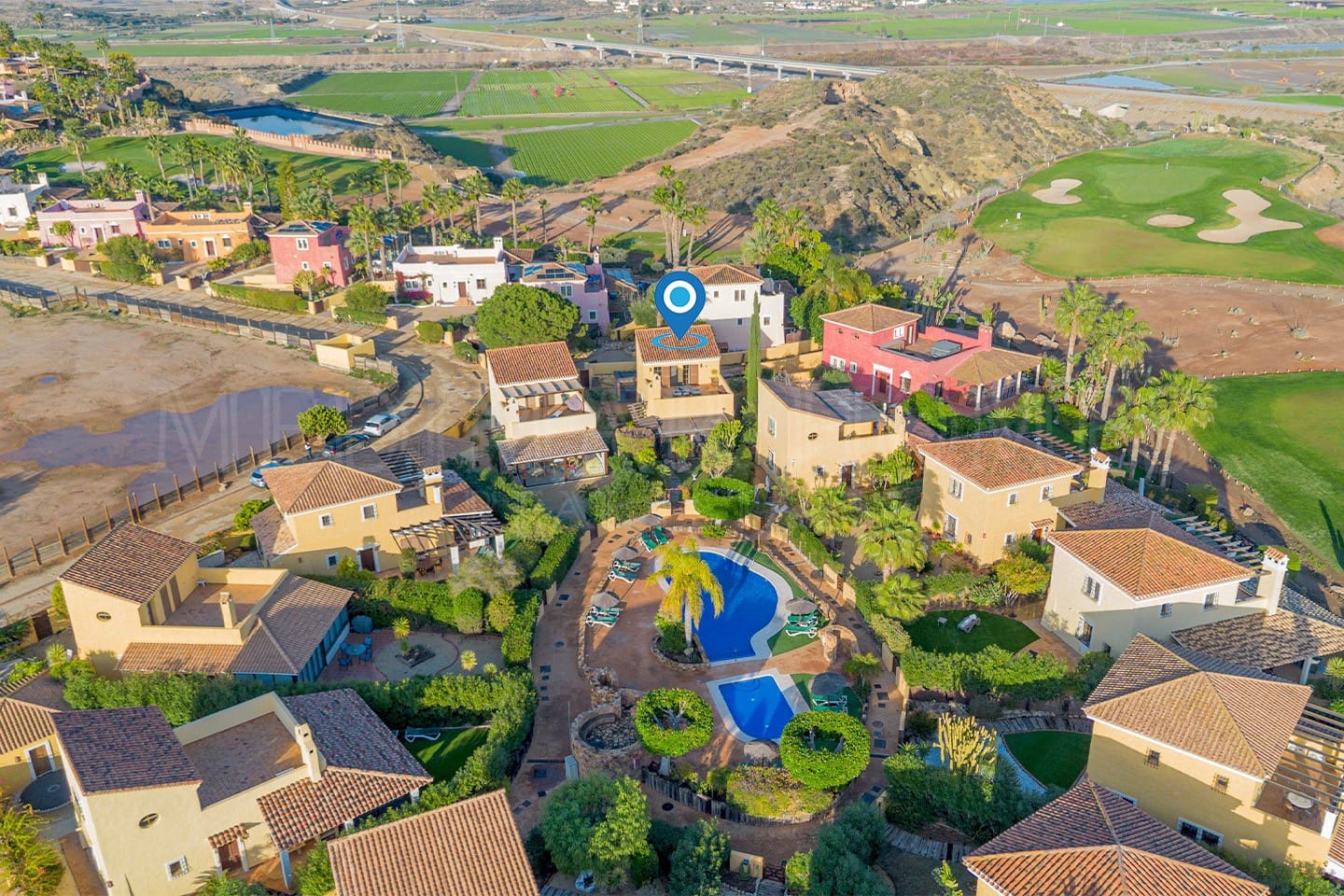 3 Zimmer Villa zu verkaufen in Desert Springs mit Pool Garage - 289.950 € (Ref: 9749346)