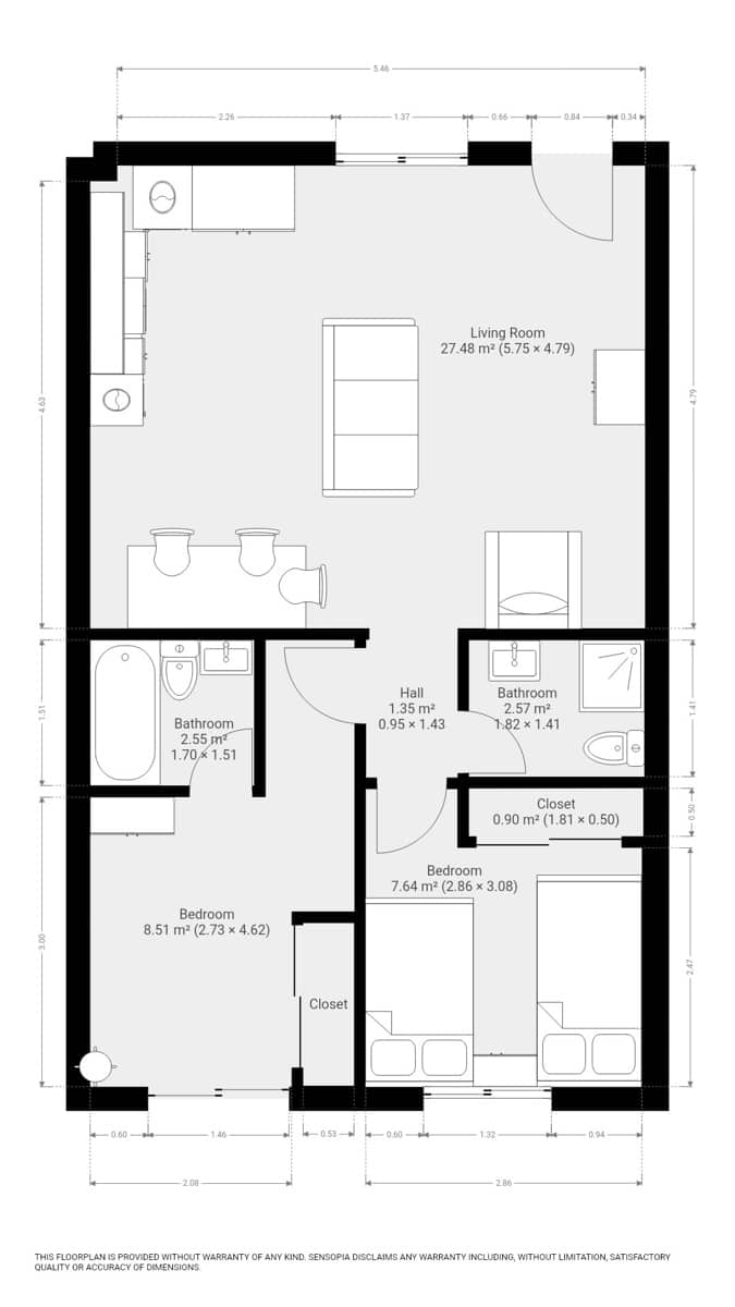 2 soveværelse Lejlighed til salg i Palomares med swimmingpool garage - € 115.000 (Ref: 9974262)