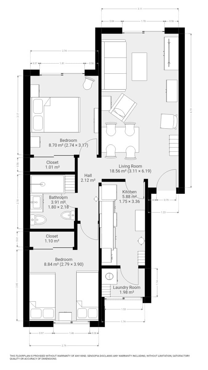 Apartamento de 2 habitaciones en Vera en venta con piscina garaje - 149.950 € (Ref: 9985925)