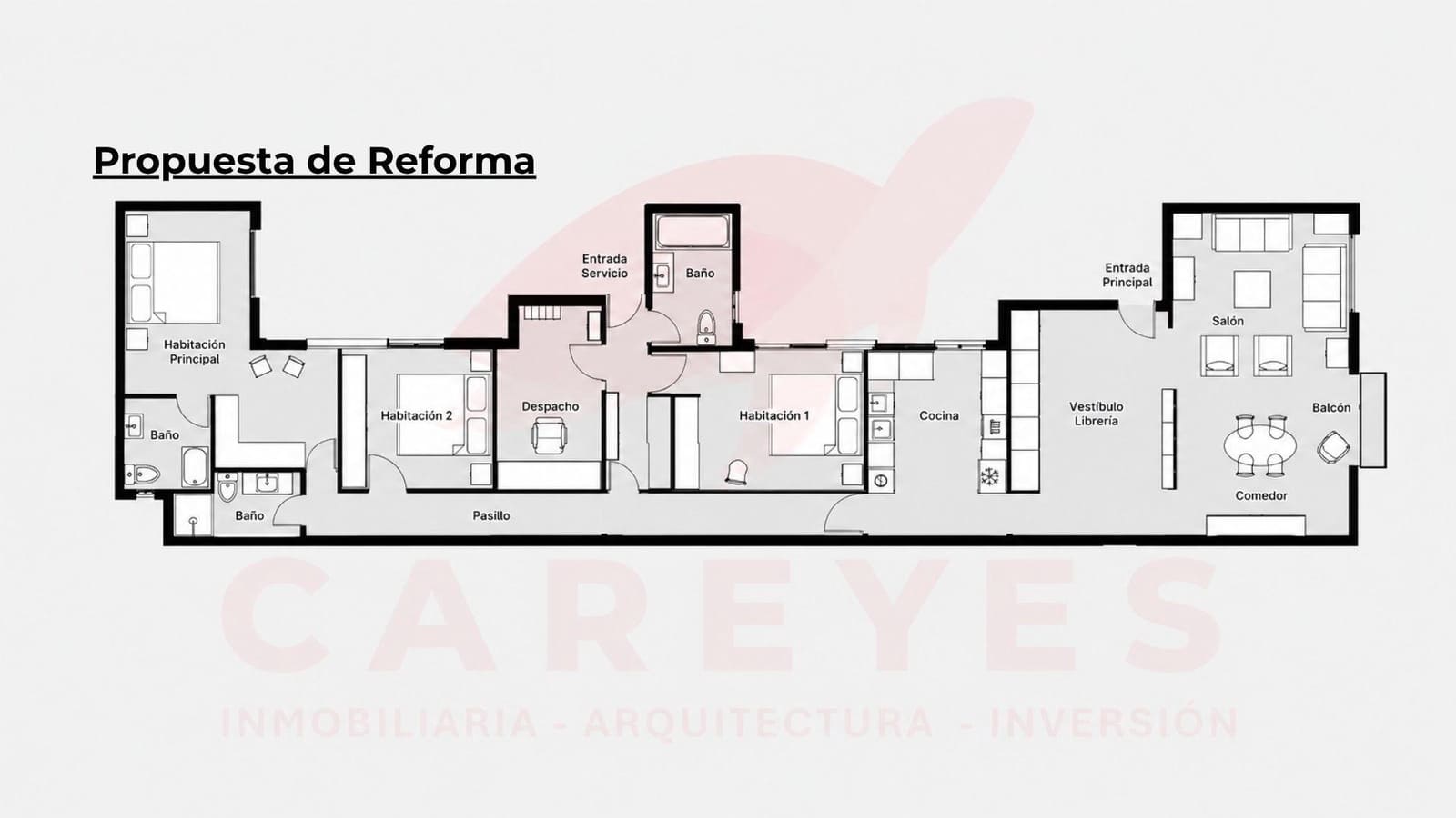 4 quarto Apartamento para venda em Madrid cidade com garagem - 1 565 000 € (Ref: 10072787)