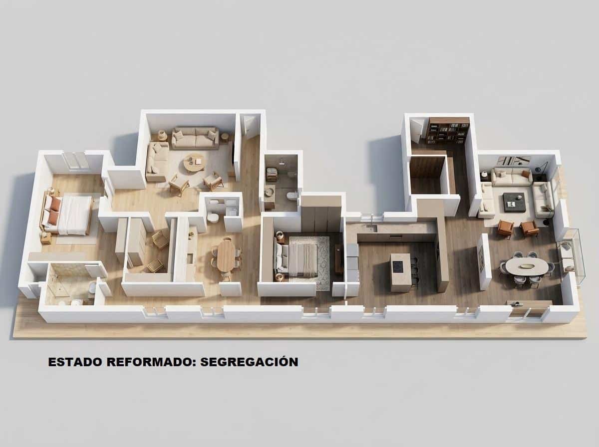 4 bedroom Flat for sale in Madrid city with garage - € 1,565,000 (Ref: 10072787)
