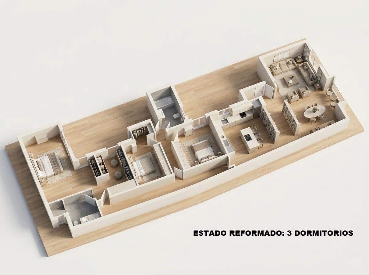 4 bedroom Flat for sale in Madrid city with garage - € 1,565,000 (Ref: 10072787)