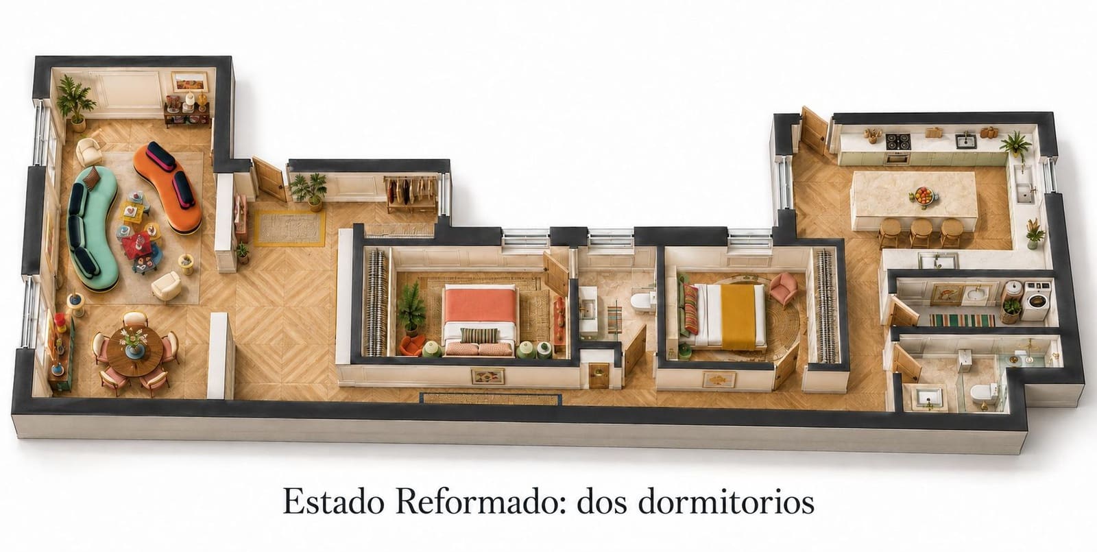 3 soveværelse Lejlighed til salg i Madrid by med garage - € 1.550.000 (Ref: 10072788)