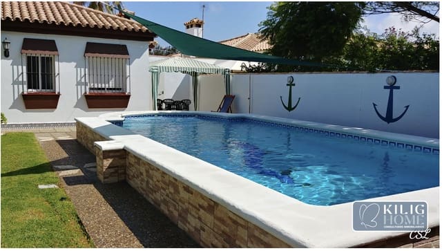 3 sypialnia Willa na sprzedaż w Chiclana de la Frontera z basenem garażem - 650 000 € (Ref: 8969172)