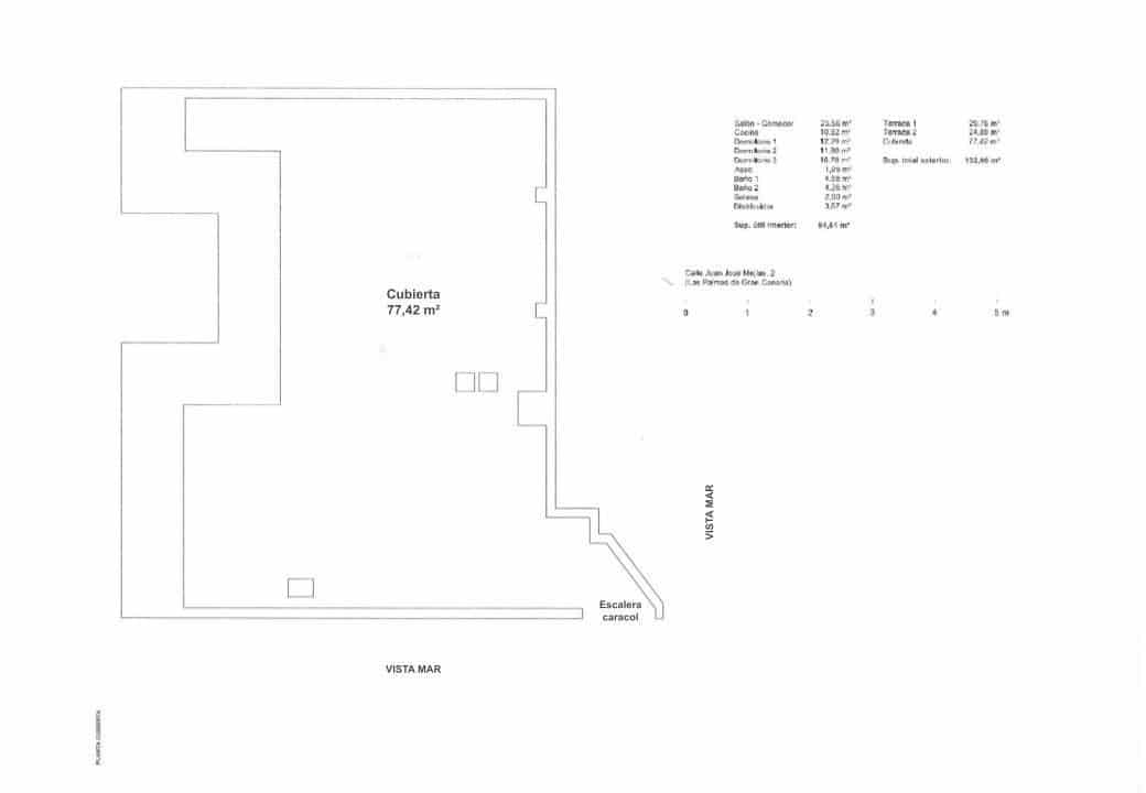 3 soverom Penthouse til salgs i Las Palmas de Gran Canaria - € 499 000 (Ref: 9001719)