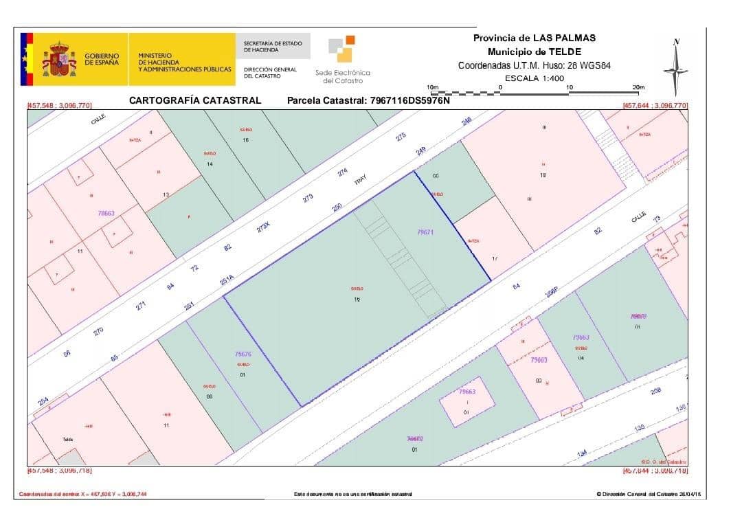 Terreno para Construção para venda em Telde - 240 000 € (Ref: 9551601)