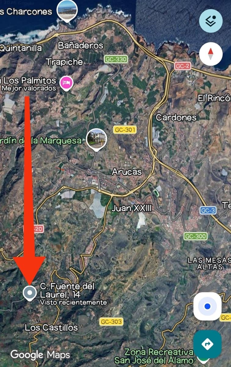 Byggetomt til salgs i Arucas - € 128 000 (Ref: 9794665)