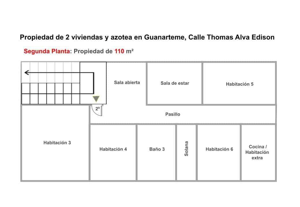 6 soveværelse Lejlighed til salg i Las Palmas de Gran Canaria - € 570.000 (Ref: 9868629)