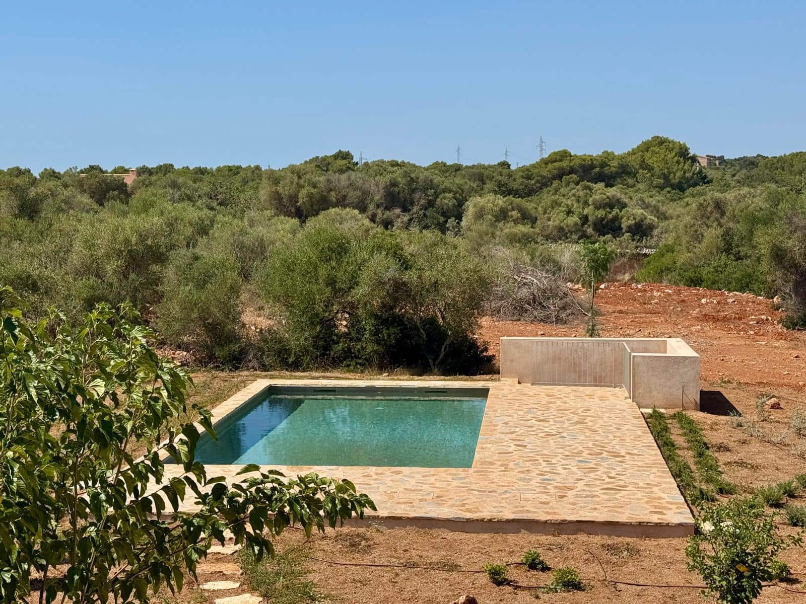 3 Zimmer Finca/Landgut zu vermieten in Portocolom mit Pool Garage - 4.000 € (Ref: 10021306)