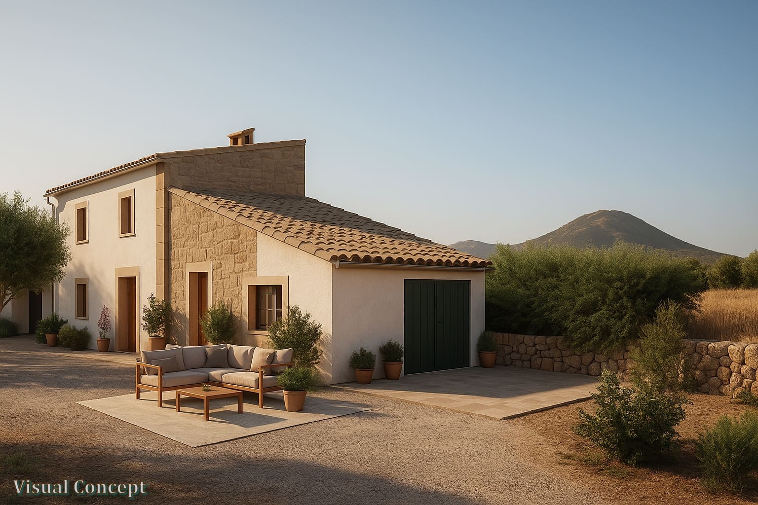 4 soveværelse Finca/Landehus til salg i Pollensa / Pollenca med garage - € 1.200.000 (Ref: 6954544)