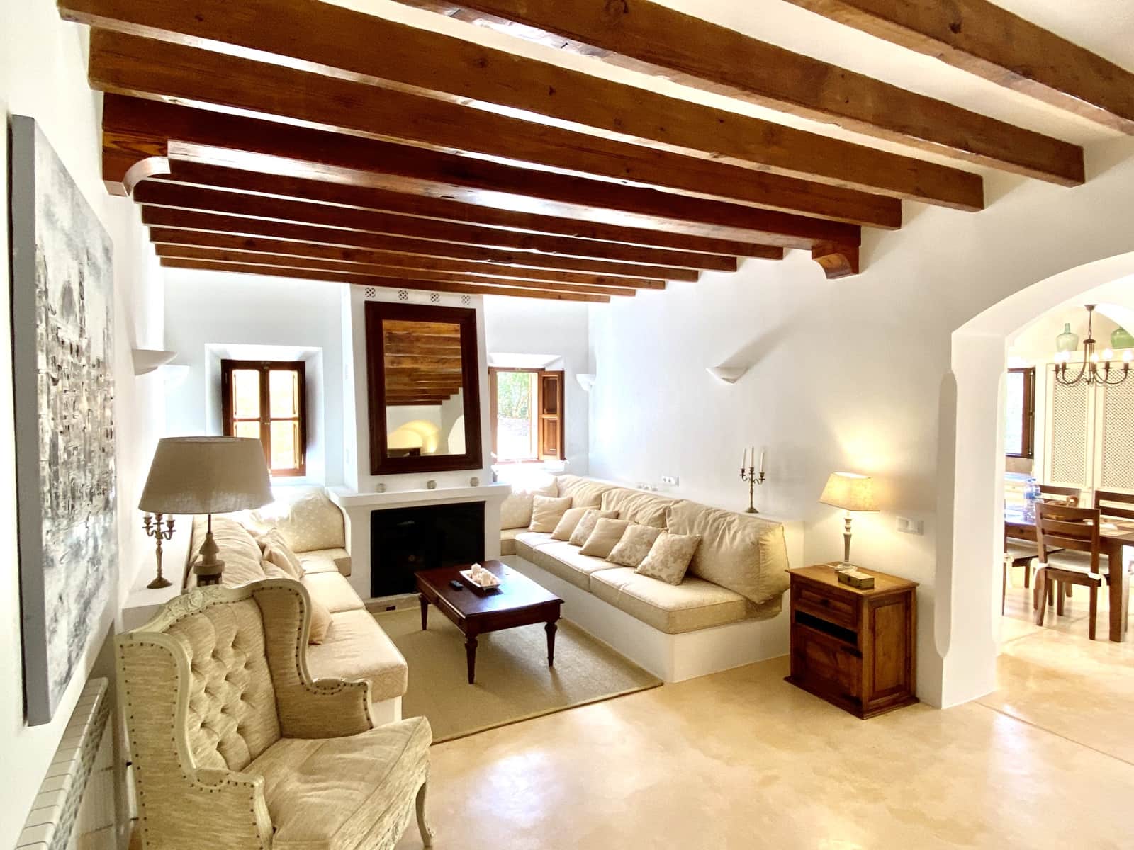 3 soverom Finca/Herregård til leie i Manacor med svømmebasseng - € 3 000 (Ref: 9789750)